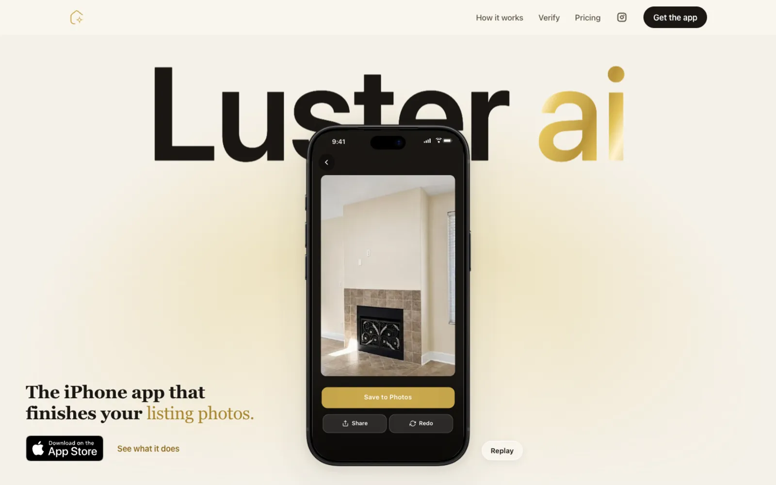 Luster website